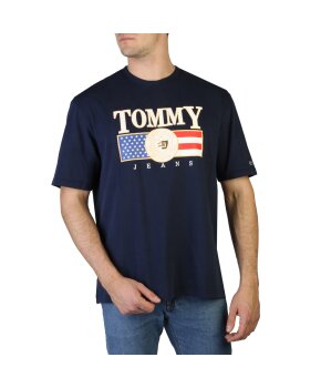 Tommy Hilfiger Bekleidung DM0DM15660-C87 T-Shirts und Polo-Shirts Kaufen Frontansicht