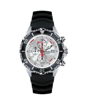 Chris Benz Uhren CB-C300X-SI-KBS 4260168535356 Chronographen Kaufen Frontansicht