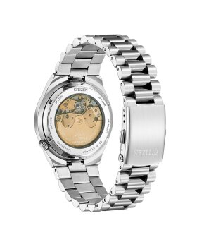 Citizen Herren Analog Automatic Uhr mit Edelstahl ArmbandTsuyosa
