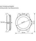 KHS - KHS.TYSA.DSGO - Armbanduhr - Herren - Typhoon Steel - Automatik