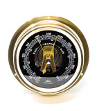 Fischer  - 1508B-45.6  - Barometer - Messing poliert  - 125 mm