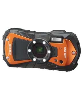 Ricoh Elektronik WG-80-Orange 0027075304420 Digitalkamera Kaufen Frontansicht