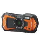 Ricoh - WG-80-Orange- Outdoorkamera - 16 Megapixel - wasserdicht