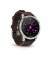 Garmin - 010-02582-55 - D2™ Mach 1 - Smartwatch mit braunem Oxford-Lederarmband und zusaetzlichem Silikonarmband schwarz