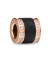 Bering - Gift set_Black - Wristwatch ear studs and Bracelet - Ladies - Quartz - Ultra Slim