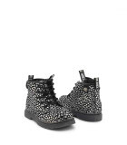 Shone - 3382-055-BLACK-ANIMALIER - Ankle boots - Girl