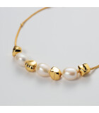 Paul Hewitt - PH-JE-0113 - Bracelet - Ladies - yellow gold plated - Ocean Pearl - 15,5-20,5cm