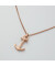 Paul Hewitt - PH-JE-0127 - Necklace - Ladies - rosegold plated - The Anchor - 45-50cm