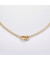 Paul Hewitt - PH-JE-0150 - Necklace - Ladies - yellow gold plated - Waves - 45-50cm