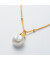 Paul Hewitt - PH-JE-0154 - Halskette - Damen - gelbgold-plattiert - Ocean Pearl - 45-50cm