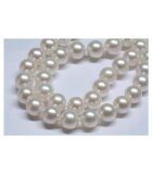 Luna-Pearls Akoya Perlenkette Perlencollier 9 Diamanten HKS2