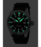 KHS - KHS.AIRBSABLA.NB - Wristwatch - Automatic - Airleader Black Steel - Men