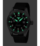 KHS - KHS.AIRBSABLA.MB - Wristwatch - Automatic - Airleader Black Steel - Men