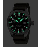 KHS - KHS.AIRBSABLA.NSGO - Wristwatch - Automatic - Airleader Black Steel - Men