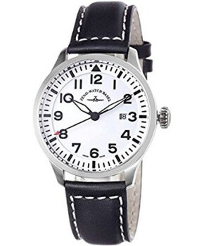 Zeno-Watch Herrenuhr - Medium Size - Day Date white - 336DD-c2