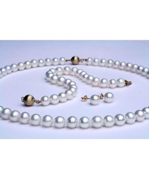 Luna-Pearls Schmuck PS1-FNBE0002 Ohrstecker Halsketten Kaufen