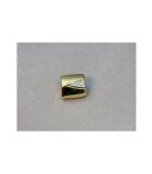 Luna-Pearls - WS4 - Bajonettschließe - 750/-Gelbgold hochglanzpoliert - 4 Brillanten 0,05ct - 10mm