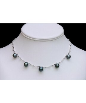 Luna-Pearls Schmuck HKS140-TN0001 Colliers Halsketten Kaufen Frontansicht