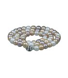 Luna-Pearls Perlencollier Perlenkette 7-8mm